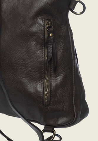 Сумка-рюкзак 0320 Темно-коричневый